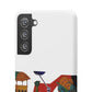 Annunciation Samsung Galaxy's Snap Cases (White)