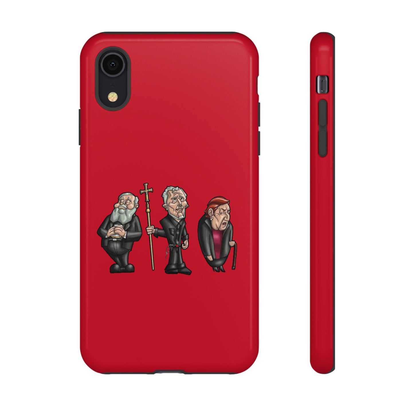 Initiators Cartoon iPhone's Red Tough Cases