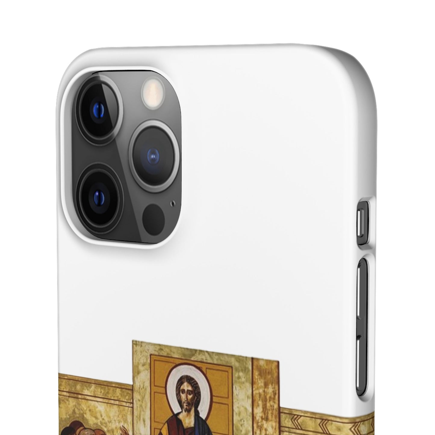 Apparition to the Disciples iPhone's Snap Cases (White)