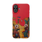 Annunciation Iphone's Snap Cases (Red)