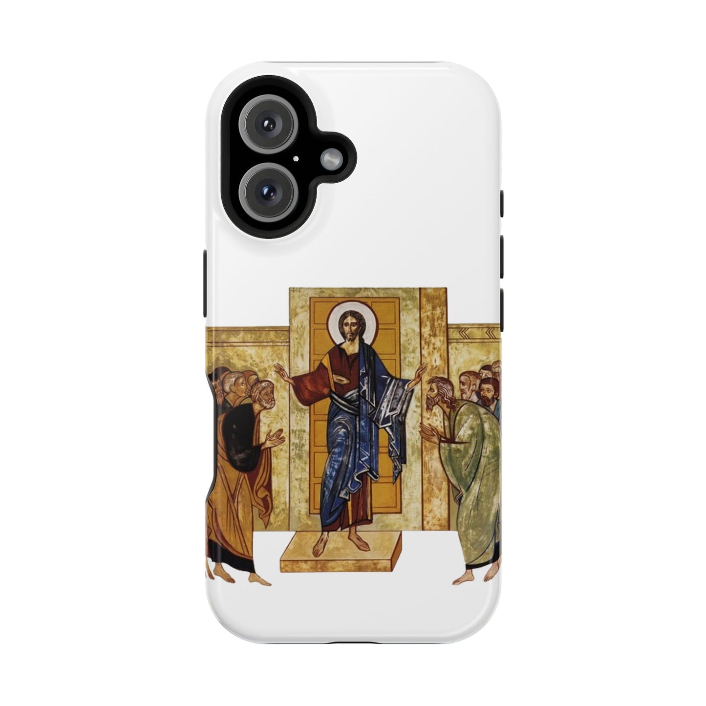 Apparition to the Disciples iPhone's MagSafe Tough Cases (White)