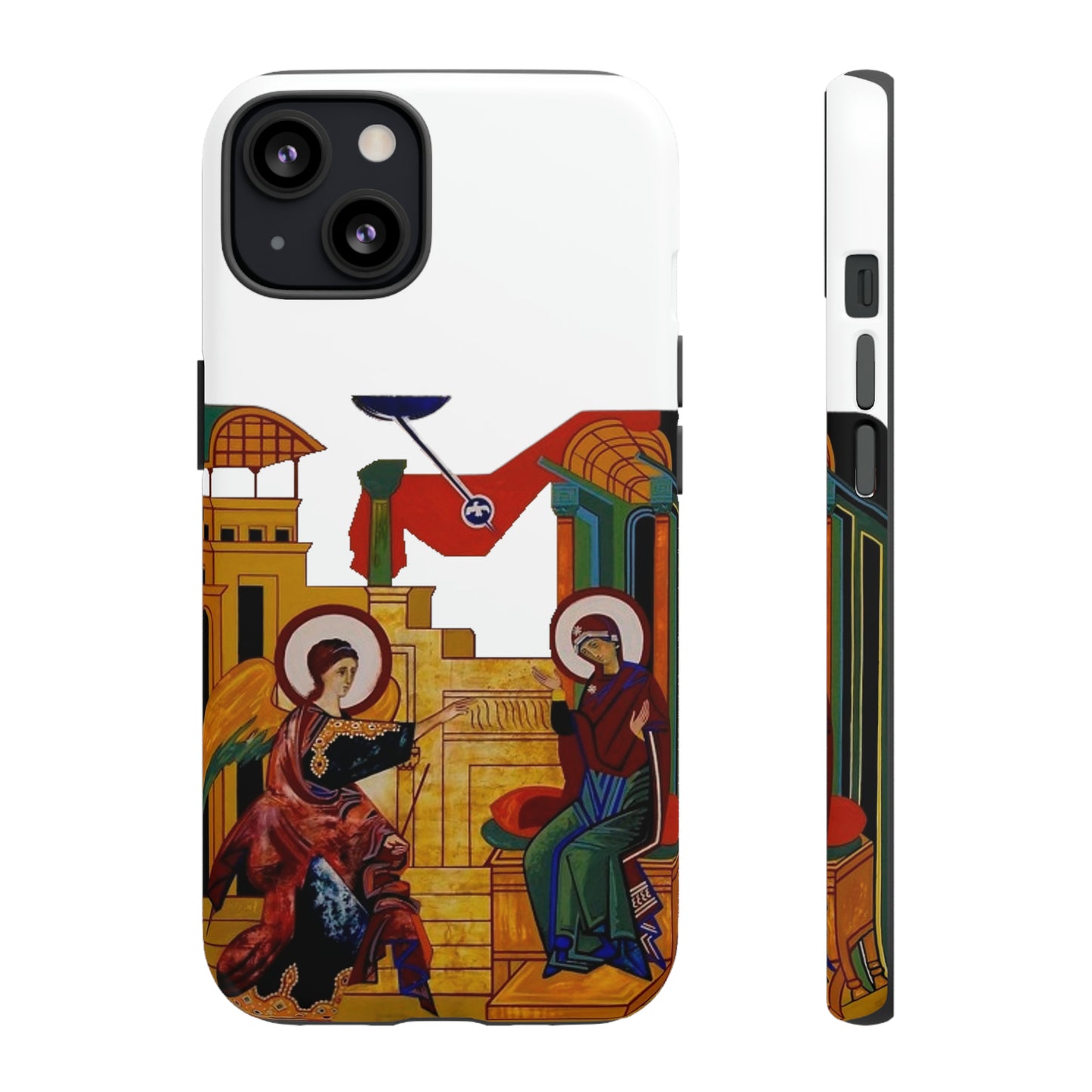 Annunciation Iphone's Tough Cases (White)