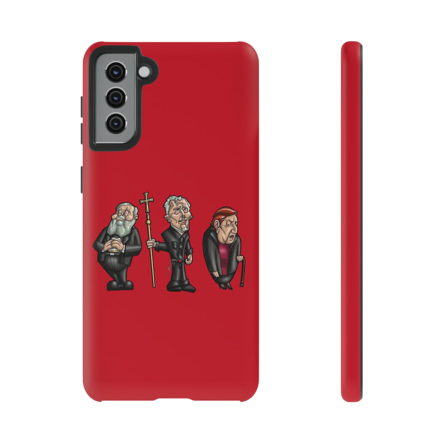 Initiators Cartoon Samsung Galaxy's Red Tough Cases