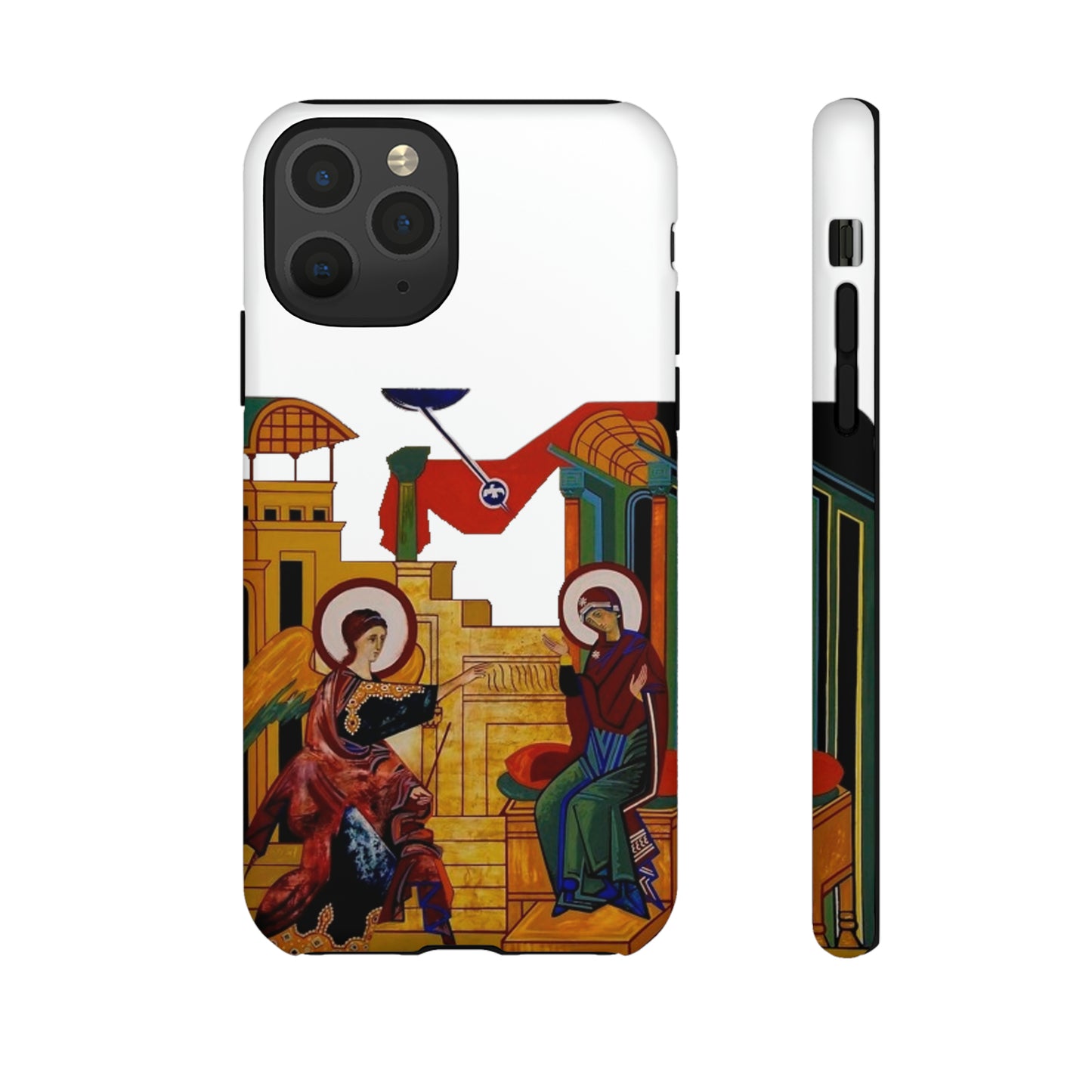 Annunciation Iphone's Tough Cases (White)