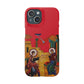 Annunciation Iphone's Snap Cases (Red)