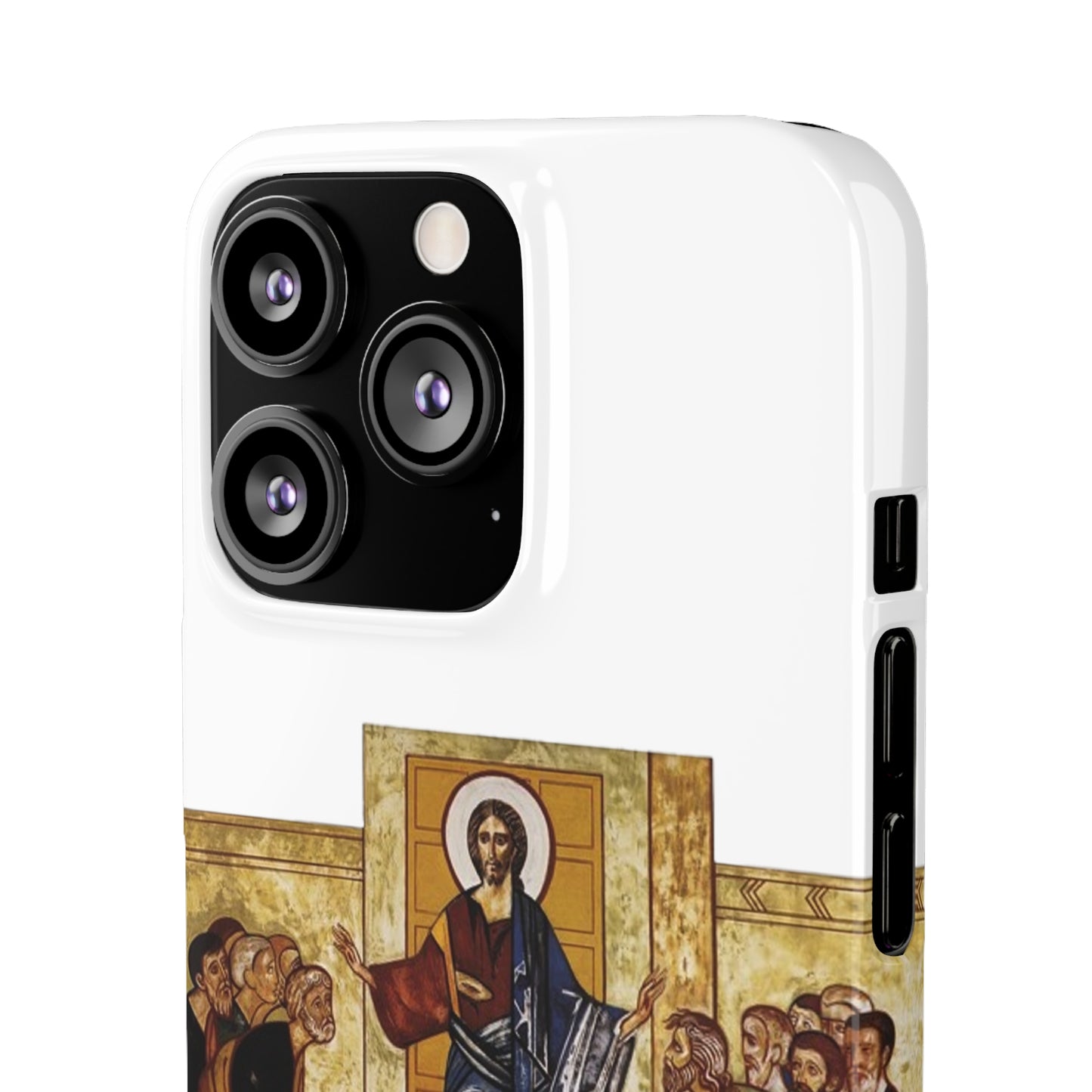 Apparition to the Disciples iPhone's Snap Cases (White)