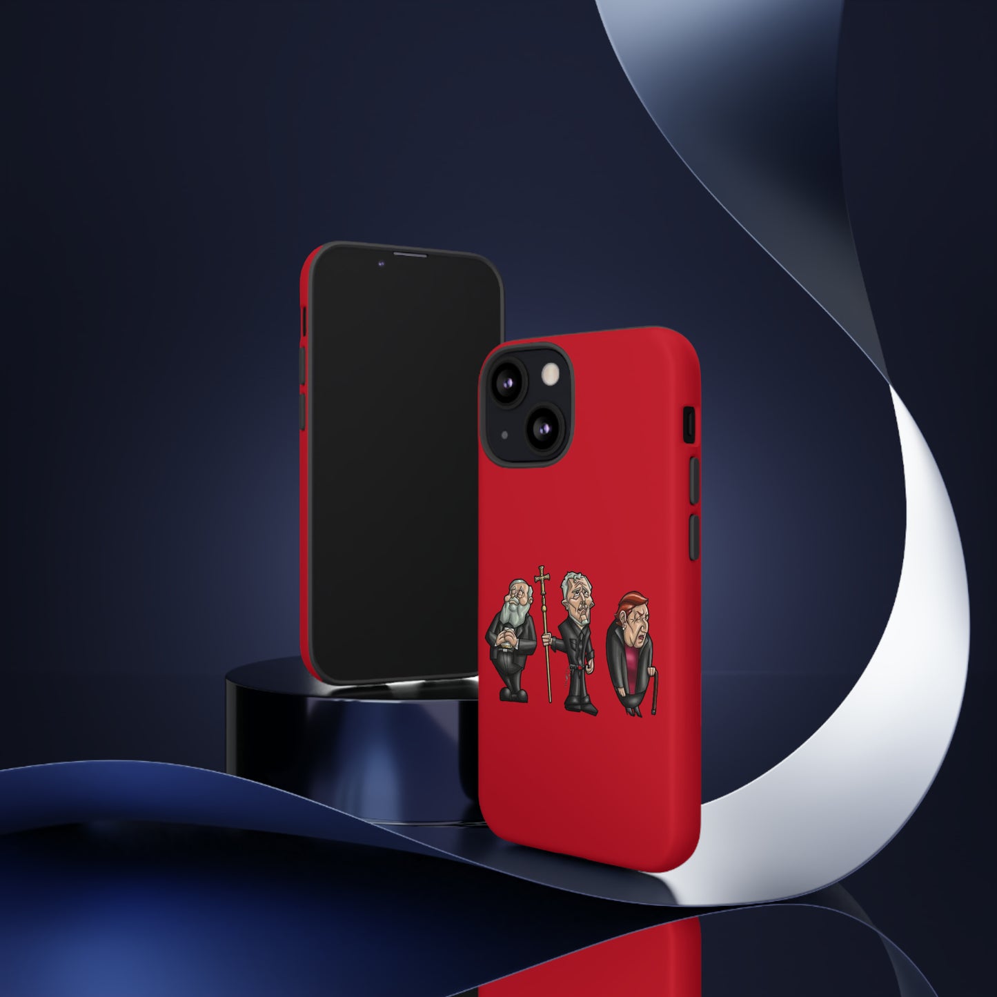 Initiators Cartoon iPhone's Red Tough Cases