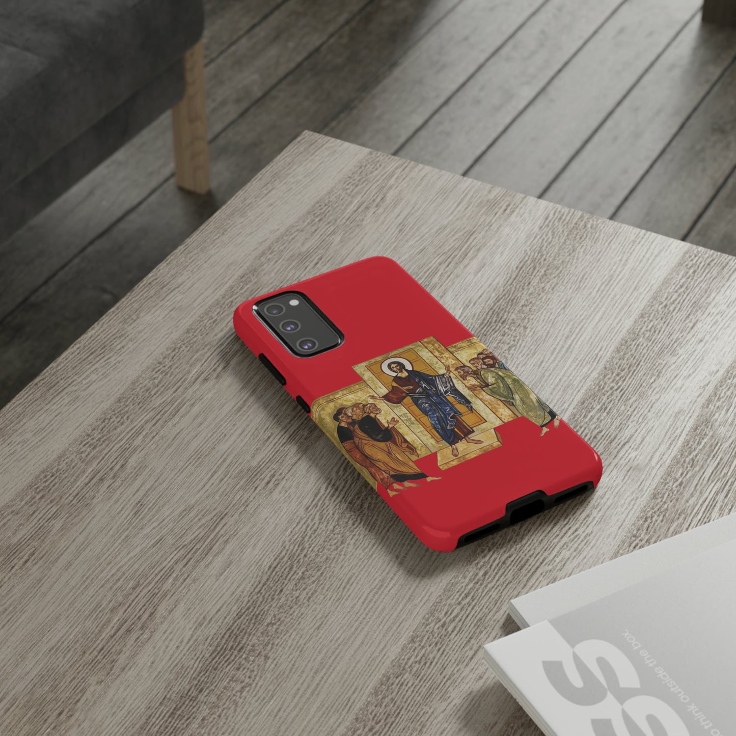 Apparition to the Disciples Samsung Galaxy's Tough Cases (Red)