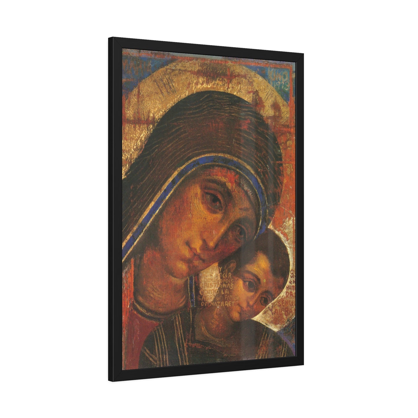 Virgin of the Way Framed Poster