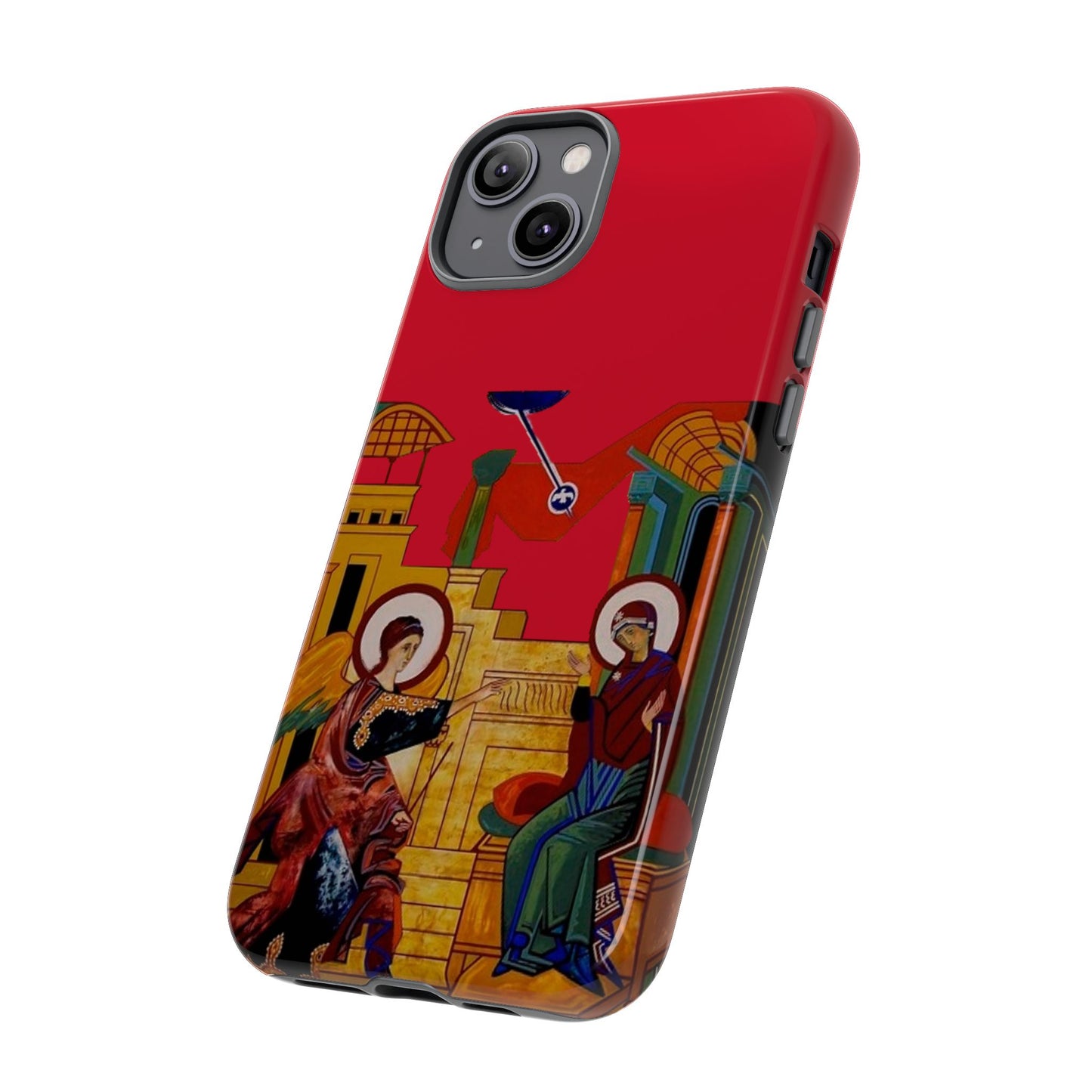 Annunciation Iphone's Tough Cases (Red)