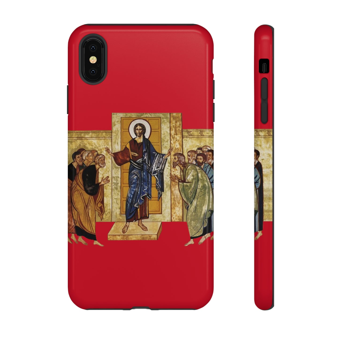 Apparition to the Disciples iPhone's Tough Cases (Red)