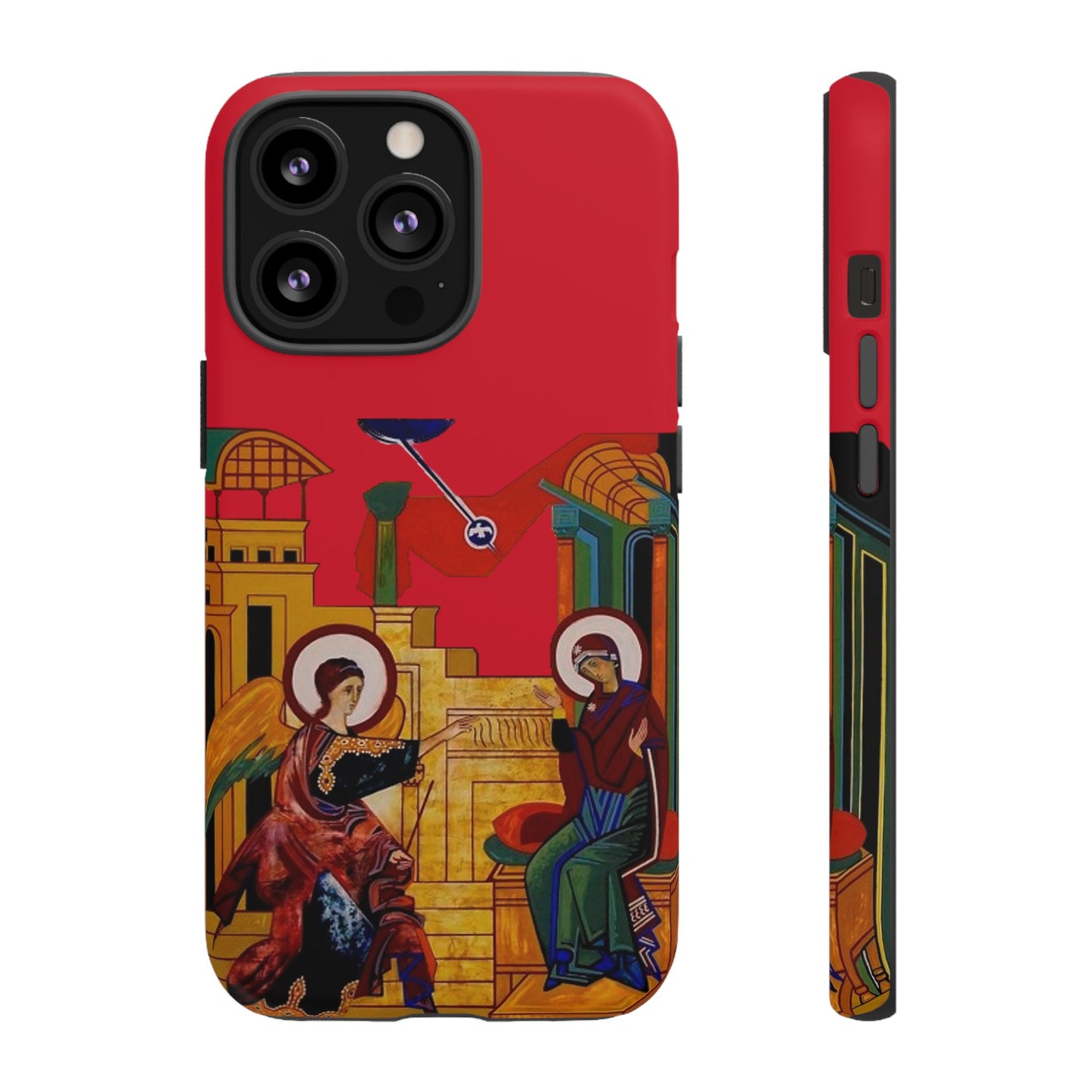 Annunciation Iphone's Tough Cases (Red)