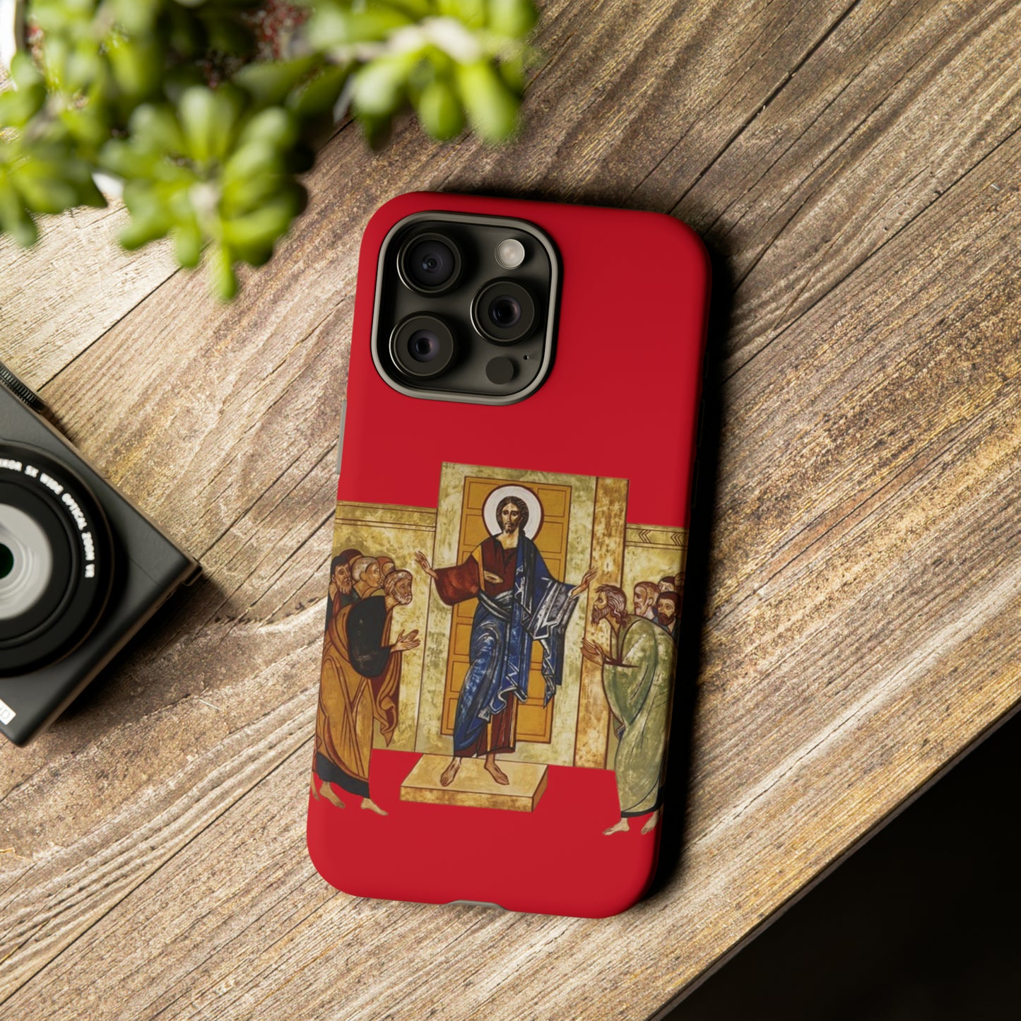 Apparition to the Disciples iPhone's Tough Cases (Red)