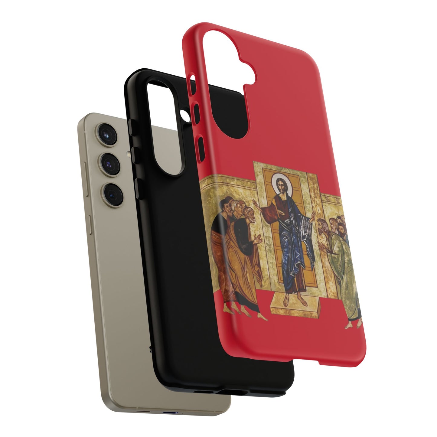 Apparition to the Disciples Samsung Galaxy's Tough Cases (Red)