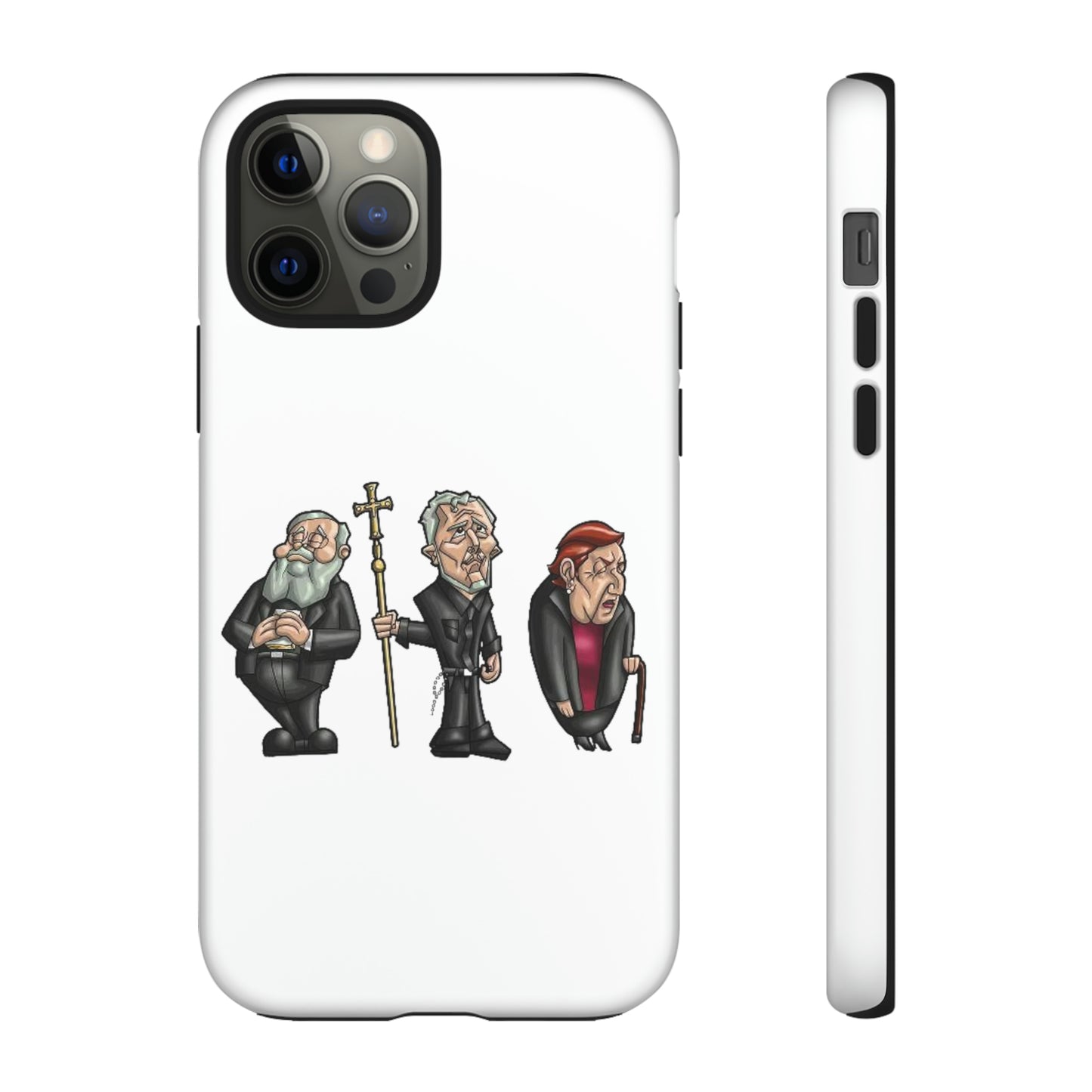 Initiators Cartoon iPhone's white Tough Cases