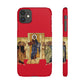 Apparition to the Disciples iPhone's Snap Cases (Red)