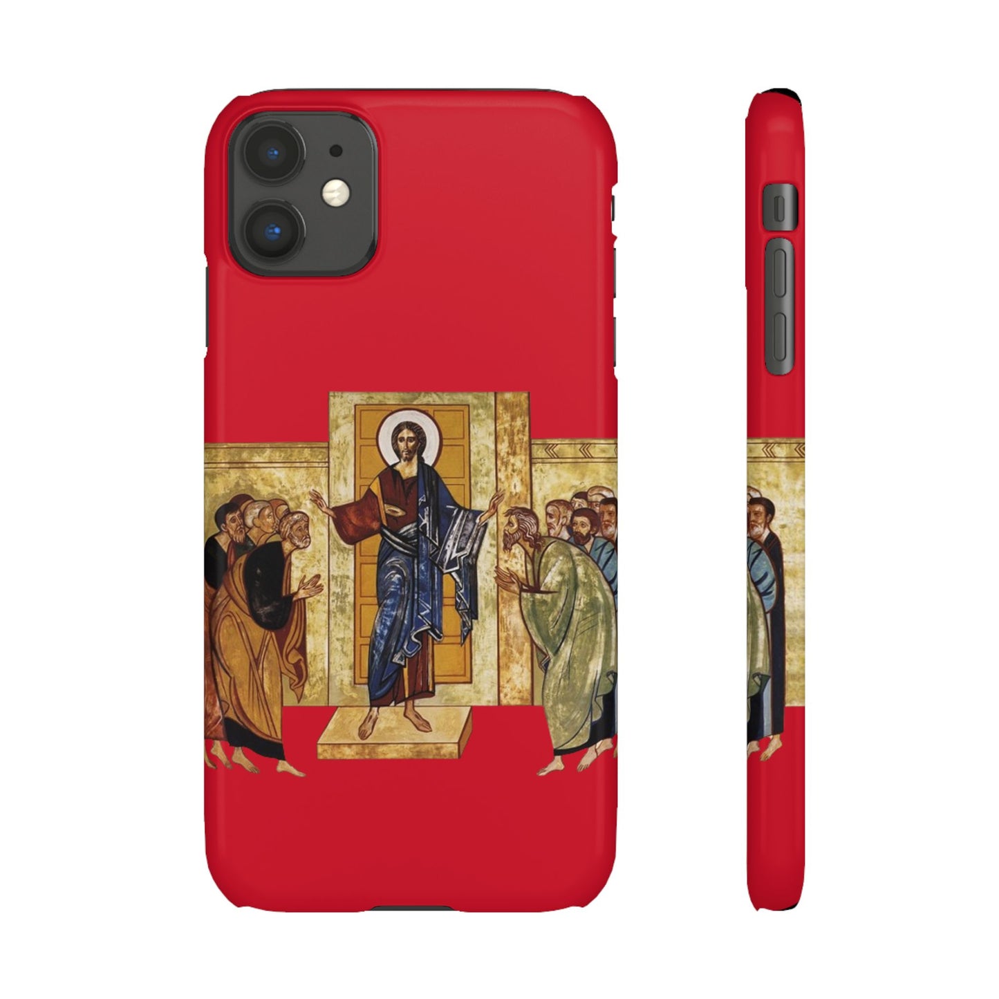 Apparition to the Disciples iPhone's Snap Cases (Red)