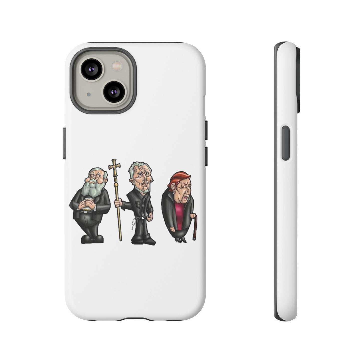 Initiators Cartoon iPhone's white Tough Cases