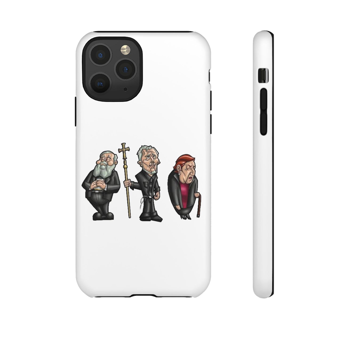 Initiators Cartoon iPhone's white Tough Cases