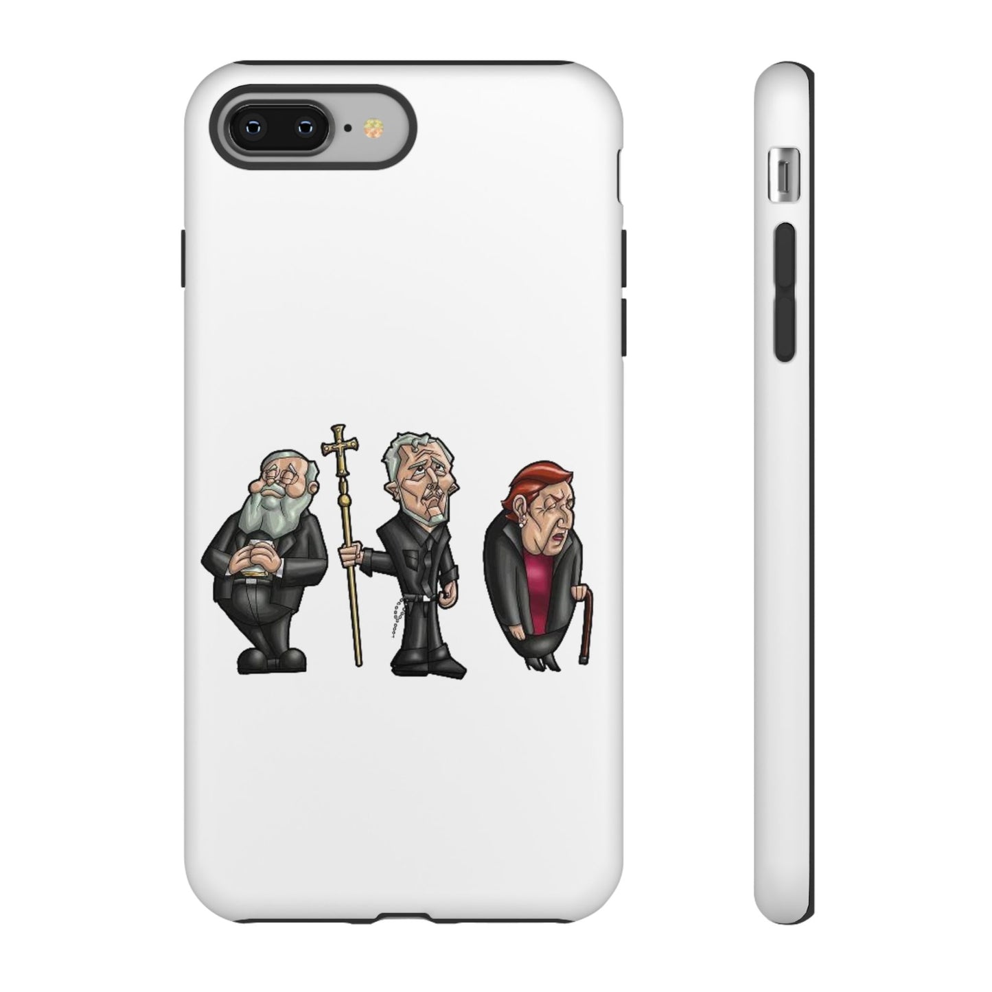 Initiators Cartoon iPhone's white Tough Cases