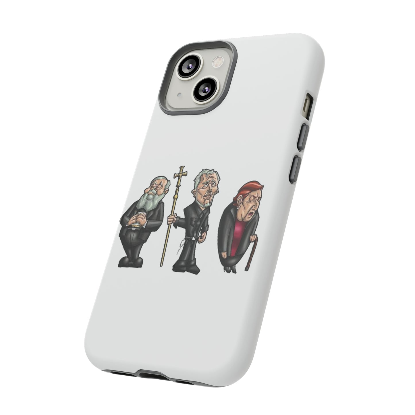 Initiators Cartoon iPhone's white Tough Cases