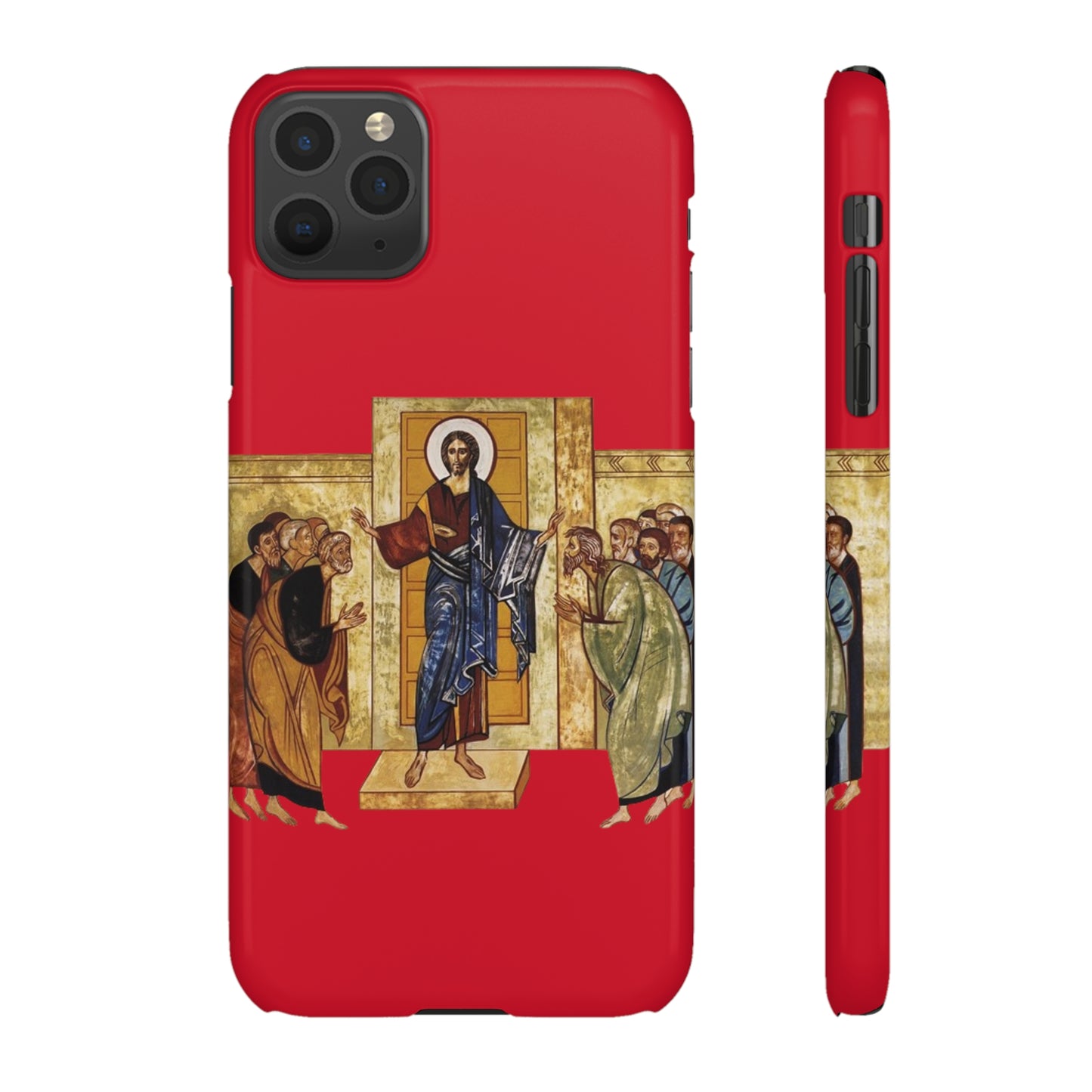 Apparition to the Disciples iPhone's Snap Cases (Red)