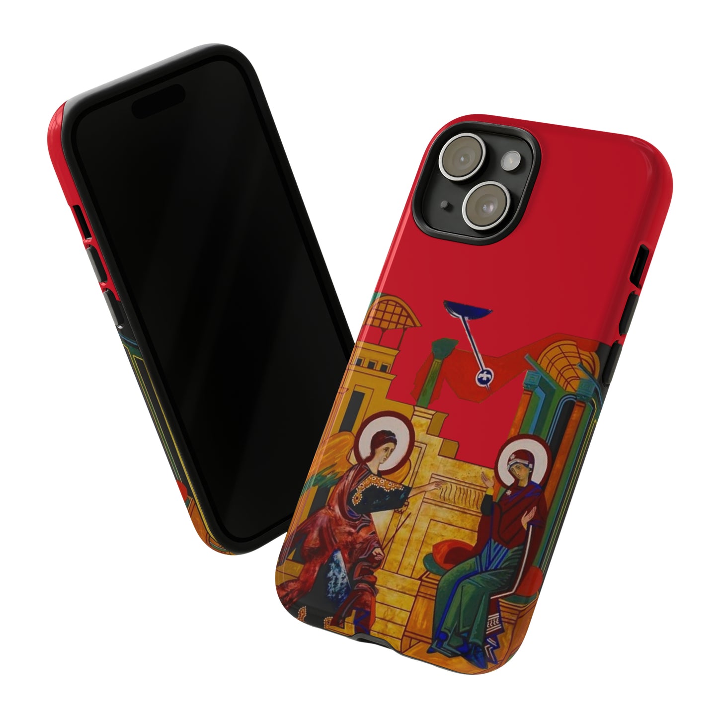 Annunciation Iphone's Tough Cases (Red)