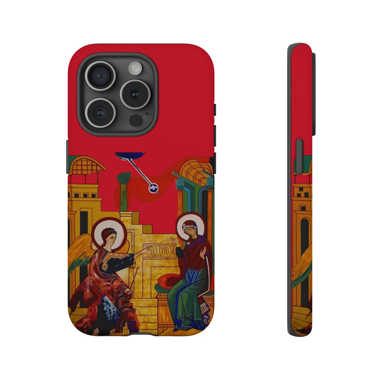 Annunciation Iphone's Tough Cases (Red)