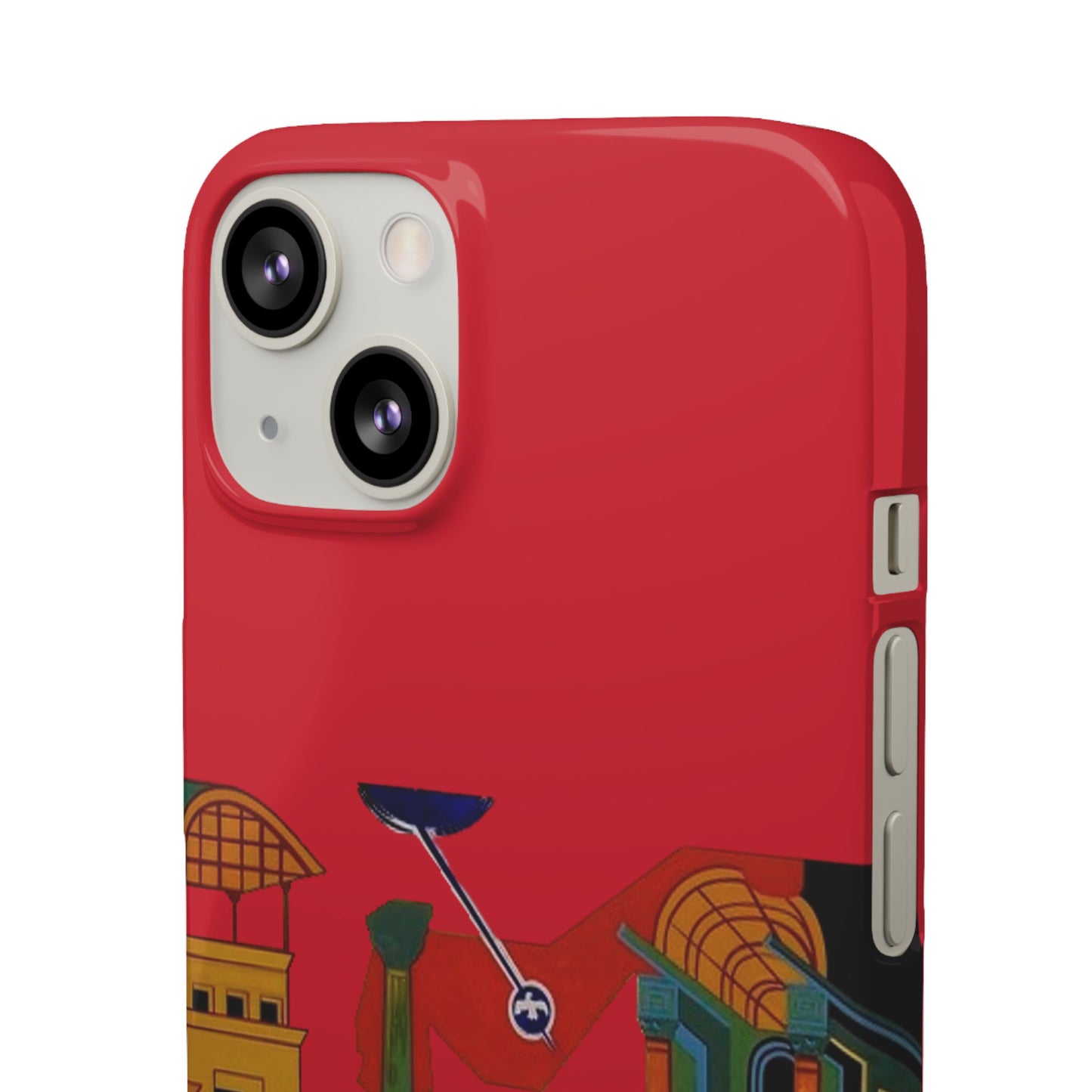 Annunciation Iphone's Snap Cases (Red)