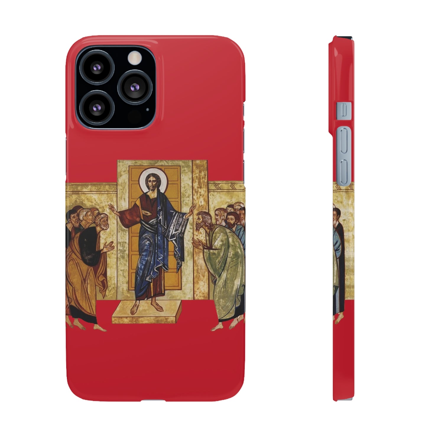 Apparition to the Disciples iPhone's Snap Cases (Red)