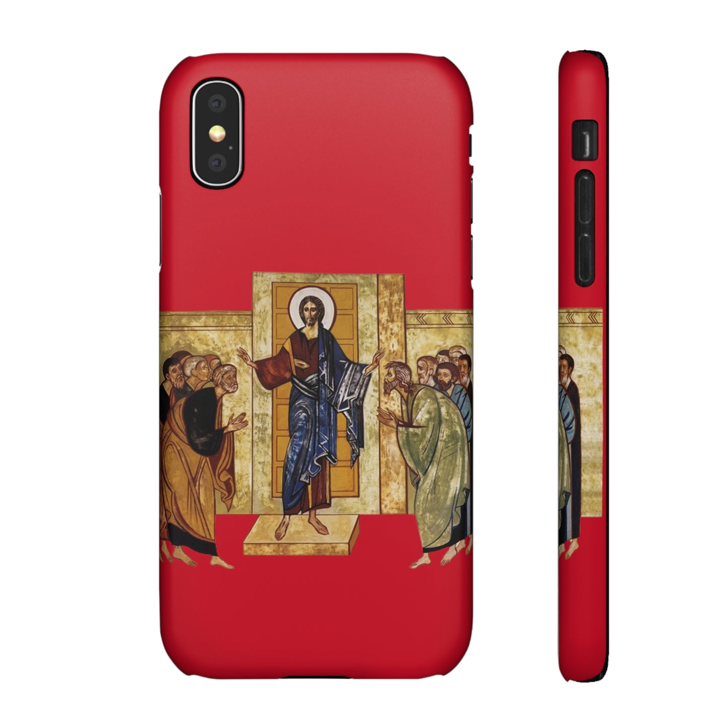 Apparition to the Disciples iPhone's Snap Cases (Red)