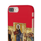 Apparition to the Disciples iPhone's Snap Cases (Red)