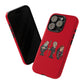 Initiators Cartoon iPhone's Red Tough Cases