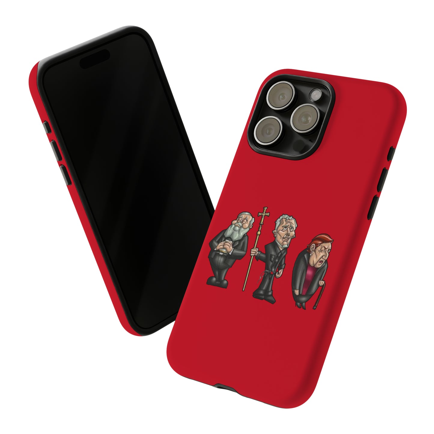 Initiators Cartoon iPhone's Red Tough Cases