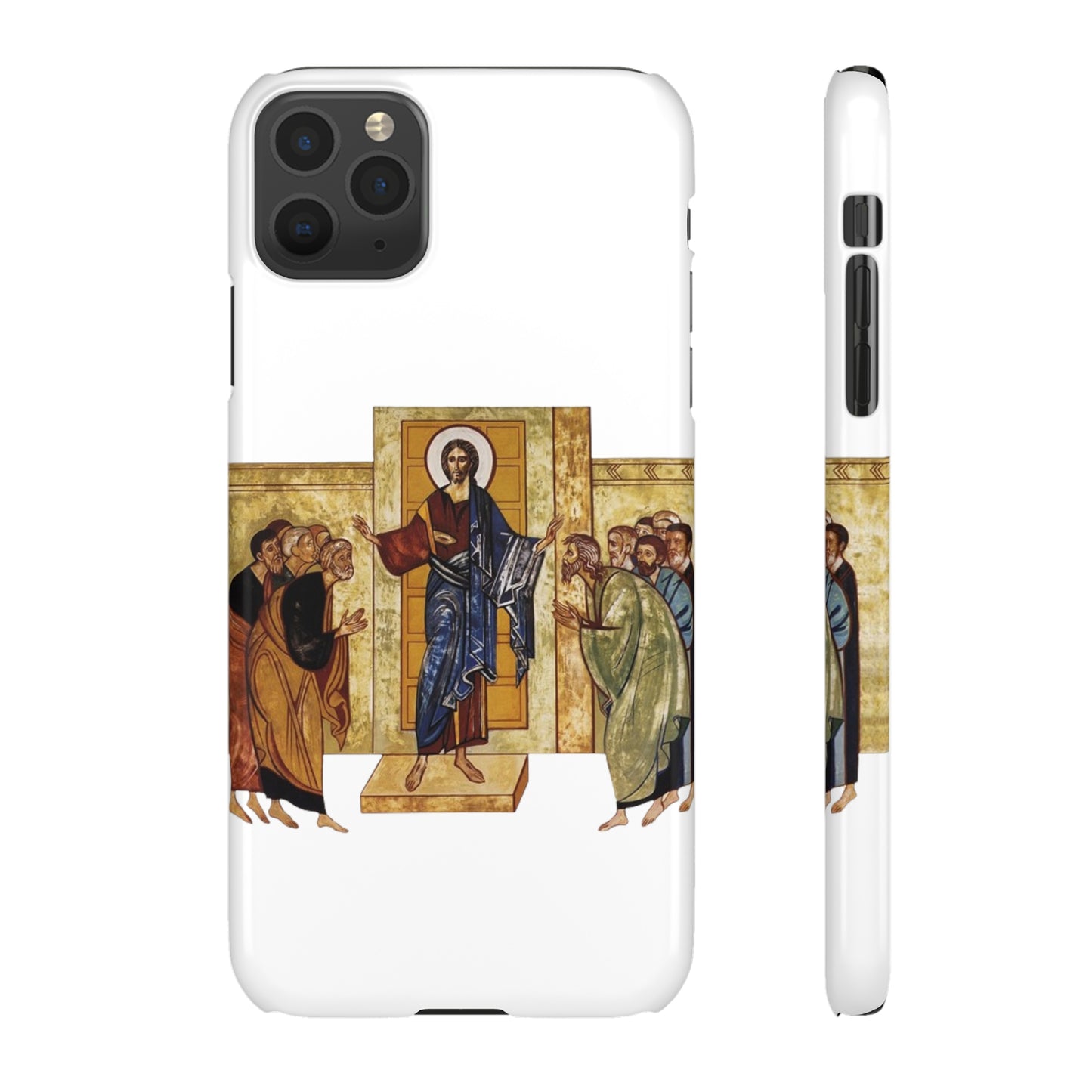 Apparition to the Disciples iPhone's Snap Cases (White)