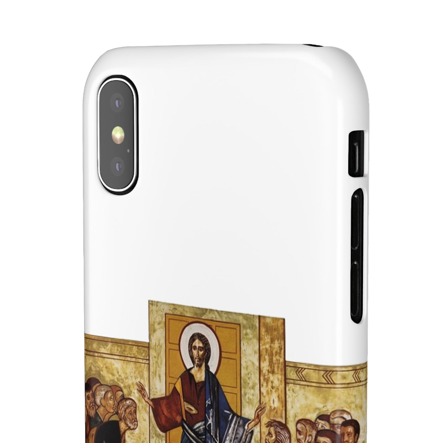 Apparition to the Disciples iPhone's Snap Cases (White)