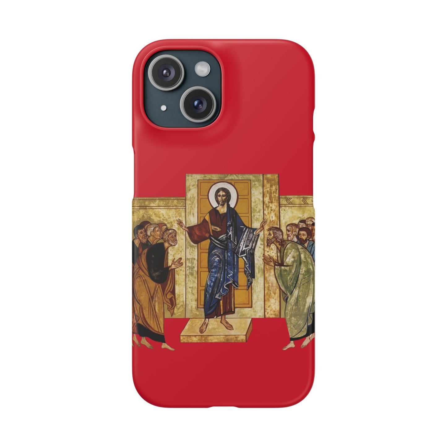 Apparition to the Disciples iPhone's Snap Cases (Red)