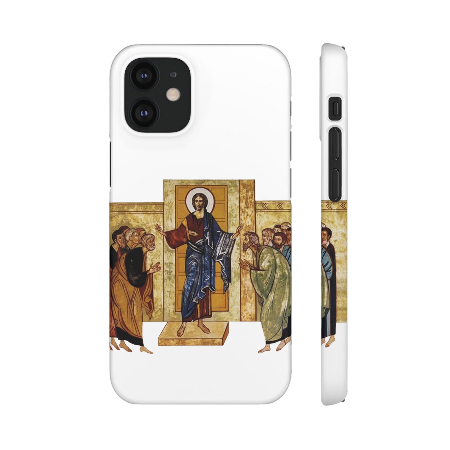 Apparition to the Disciples iPhone's Snap Cases (White)