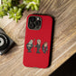 Initiators Cartoon iPhone's Red Tough Cases