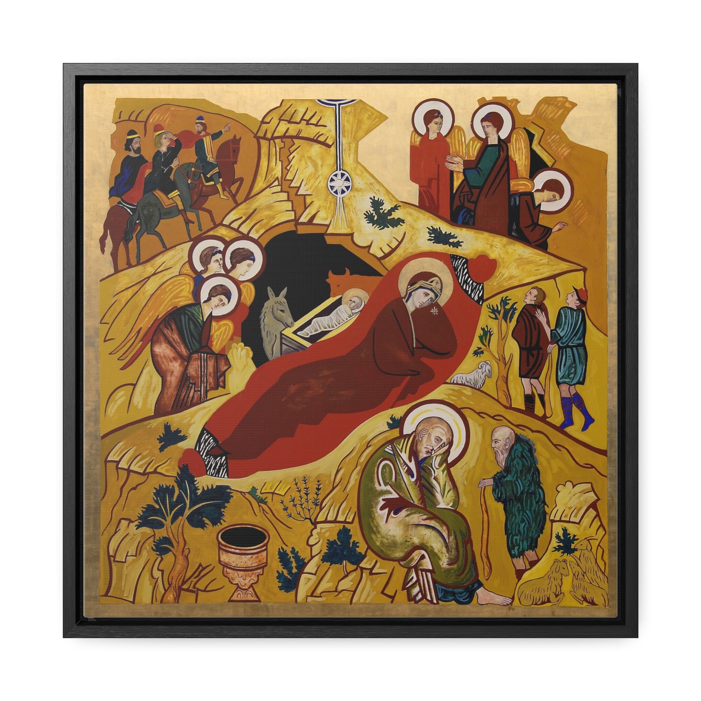 The nativity Canvas