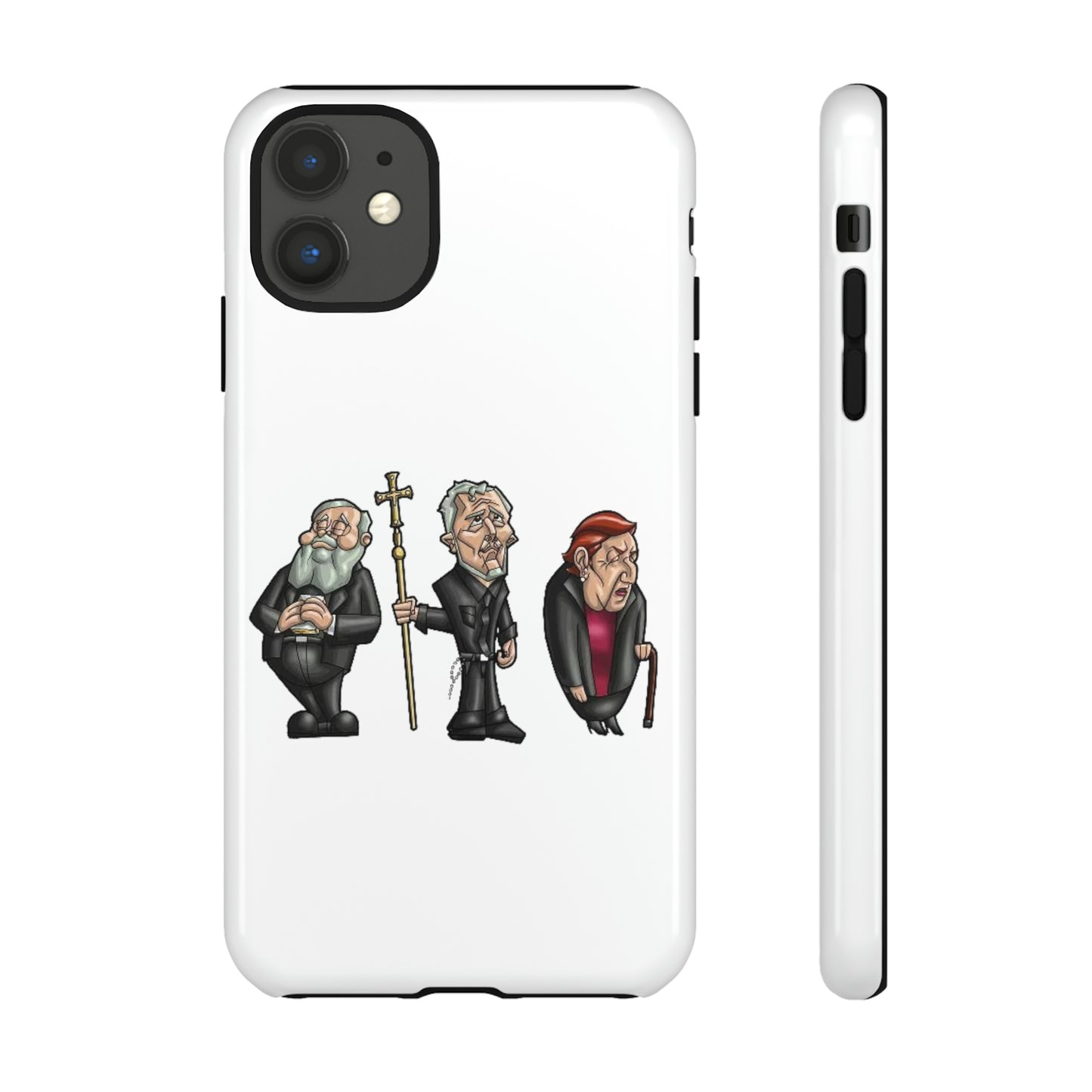 Initiators Cartoon iPhone's white Tough Cases