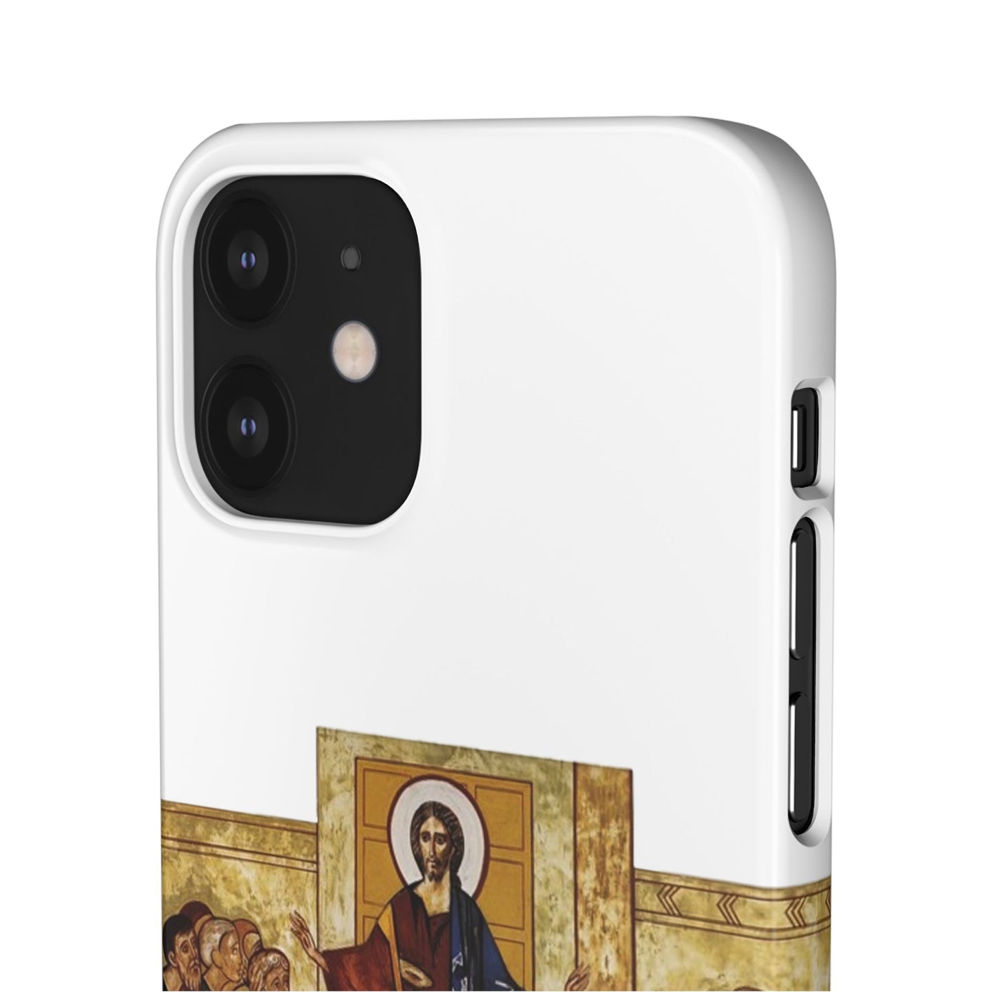 Apparition to the Disciples iPhone's Snap Cases (White)