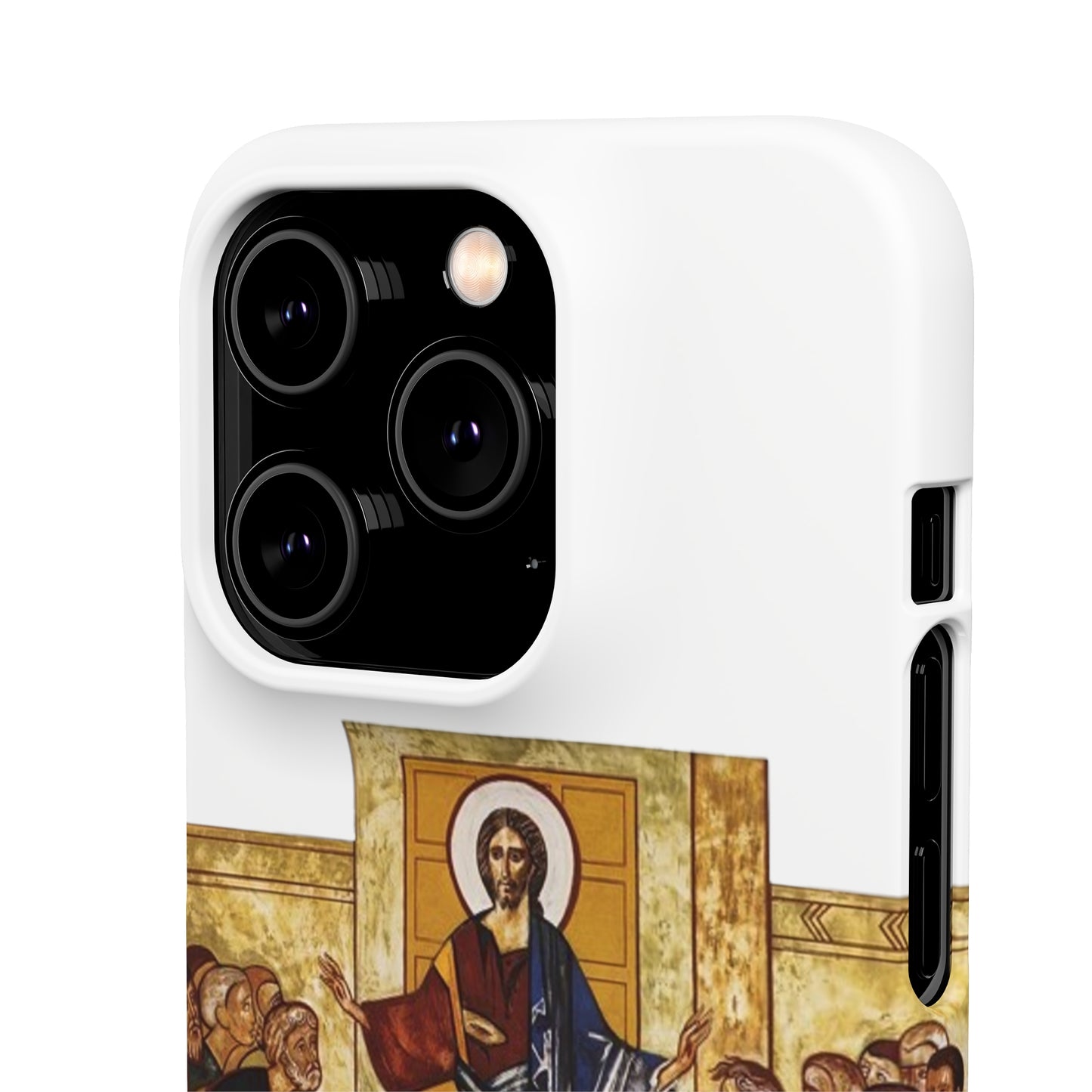 Apparition to the Disciples iPhone's Snap Cases (White)