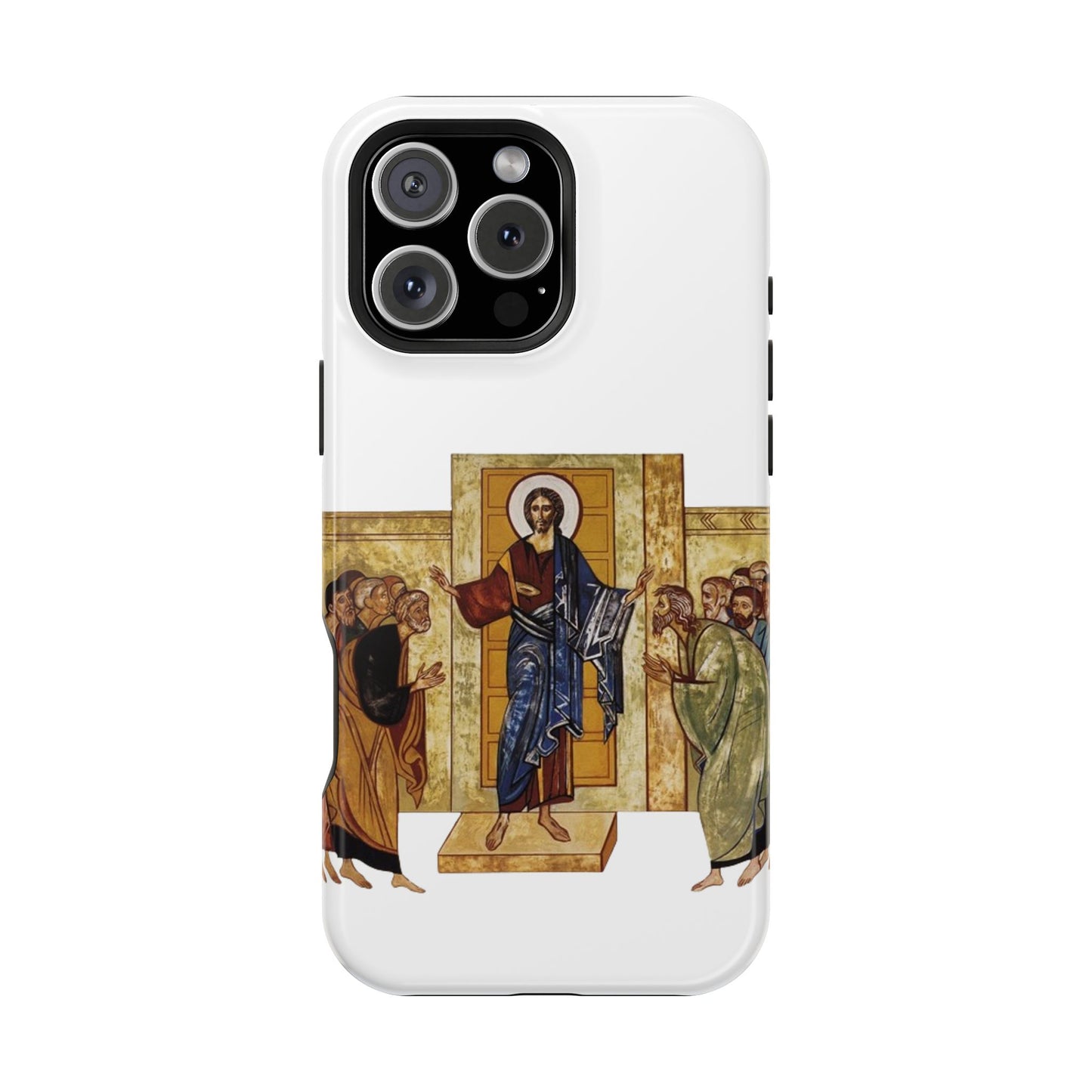 Apparition to the Disciples iPhone's MagSafe Tough Cases (White)