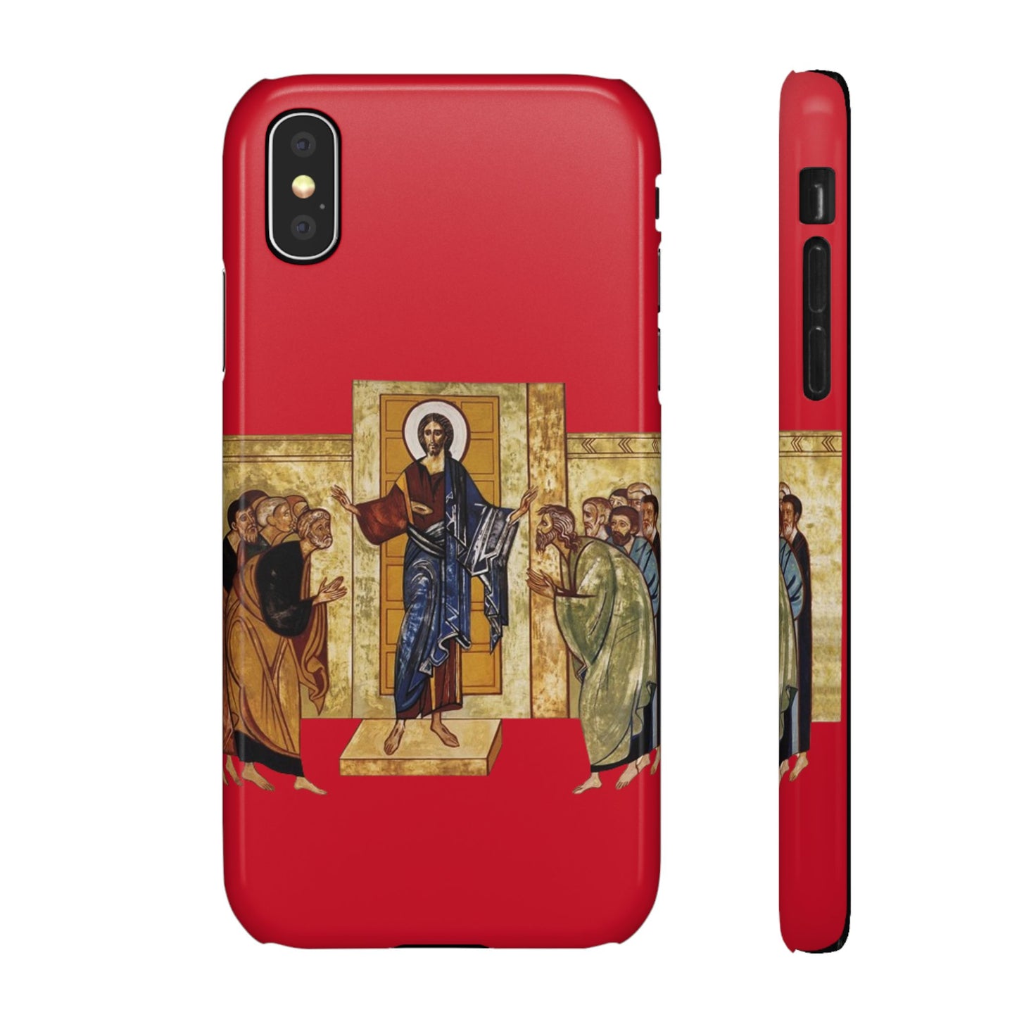 Apparition to the Disciples iPhone's Snap Cases (Red)