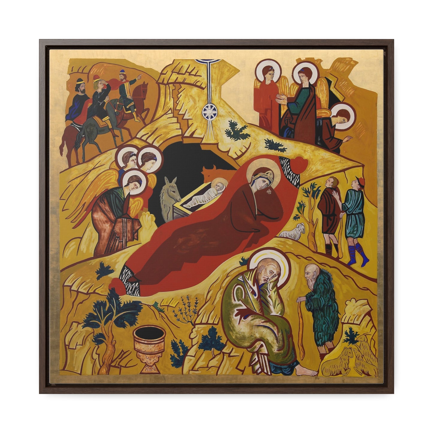 The nativity Canvas