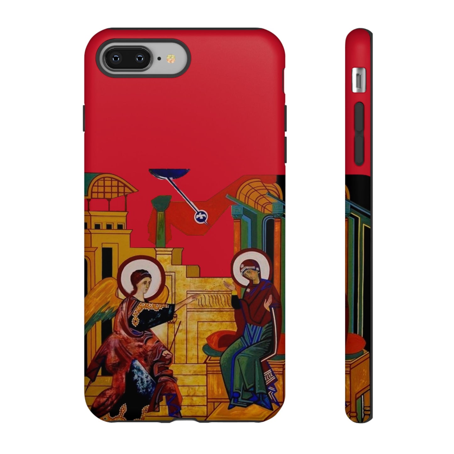 Annunciation Iphone's Tough Cases (Red)