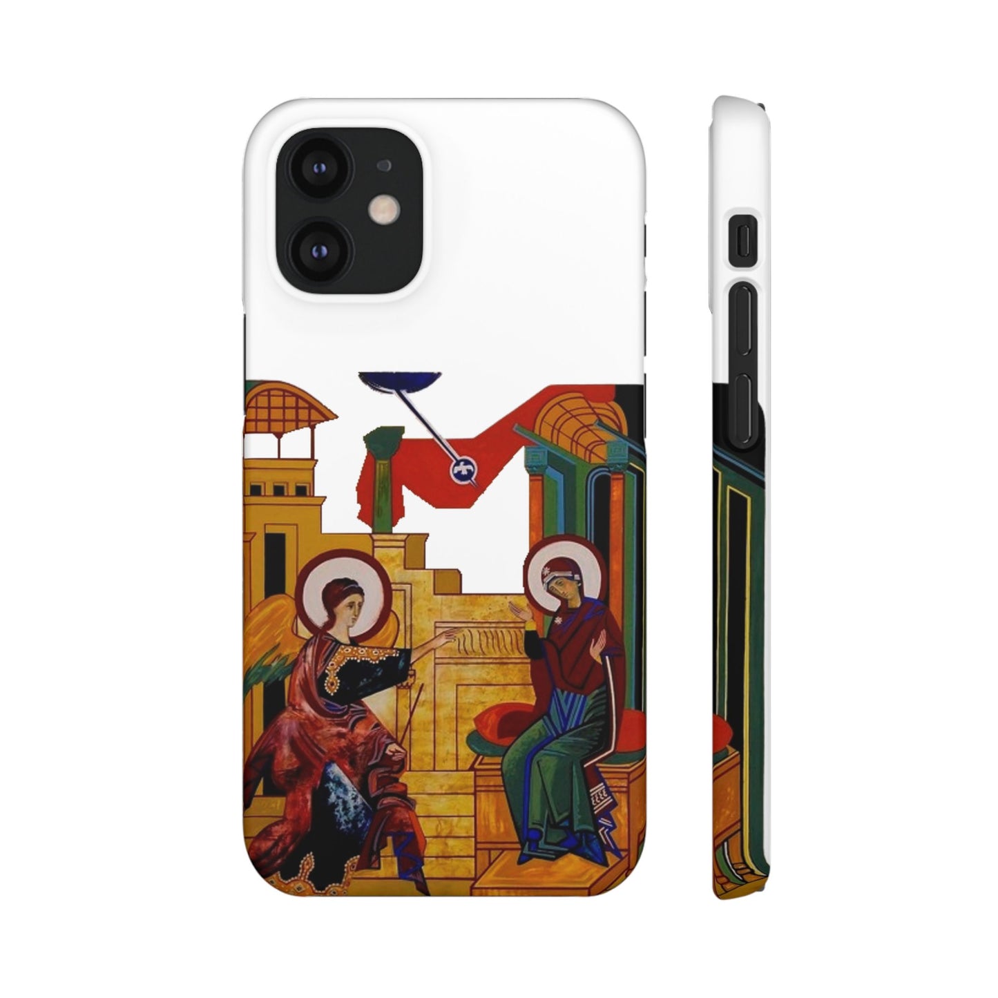 Annunciation Iphone's Snap Cases (White)