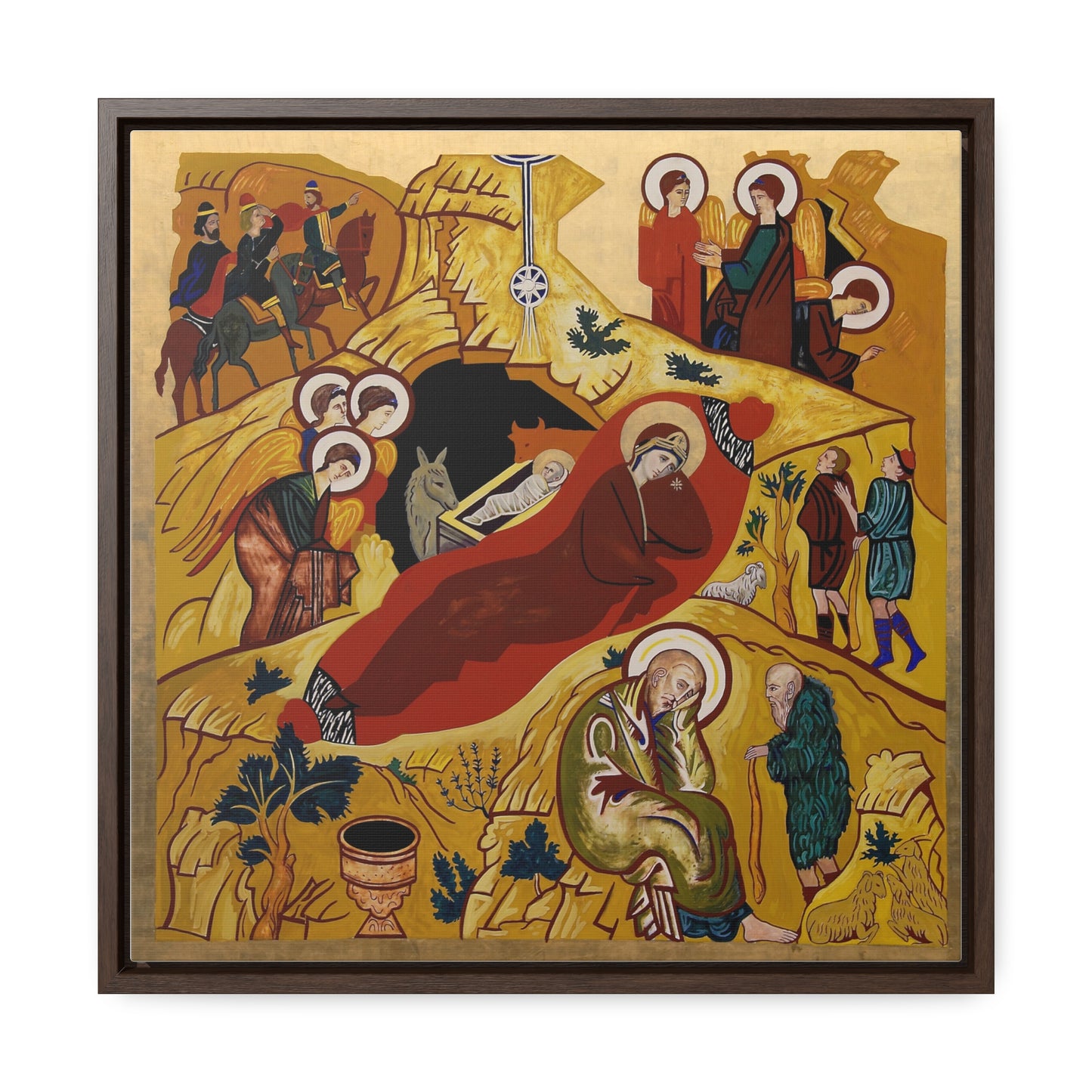 The nativity Canvas