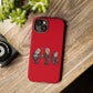 Initiators Cartoon iPhone's Red Tough Cases